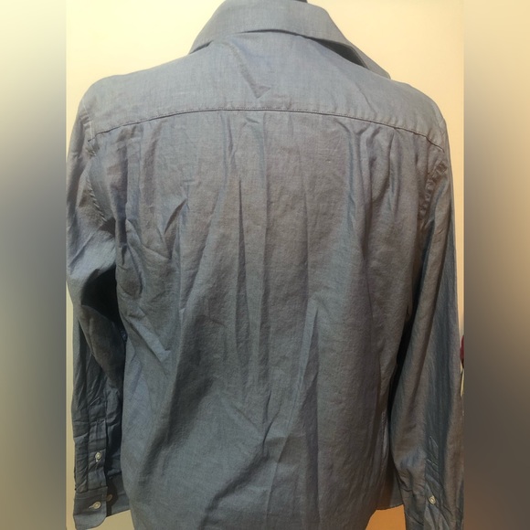 Blue button up - Picture 5 of 5